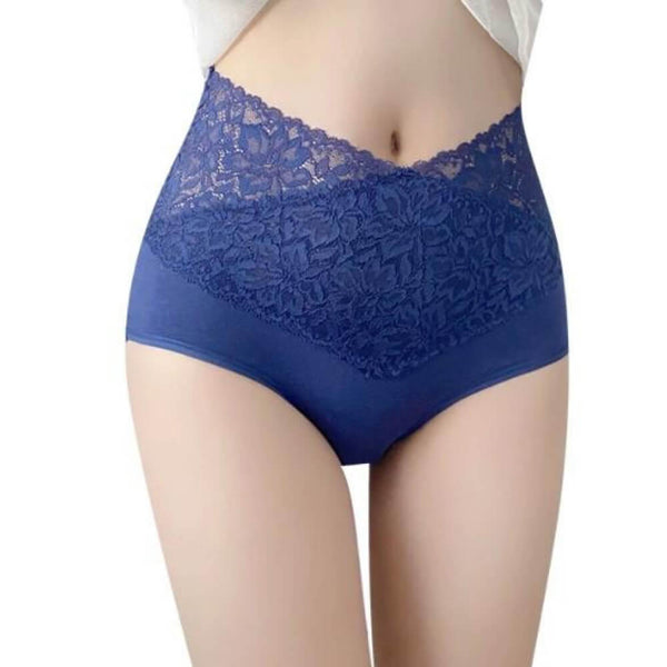 High Waist Lace Knickers