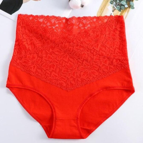 High Waist Lace Knickers