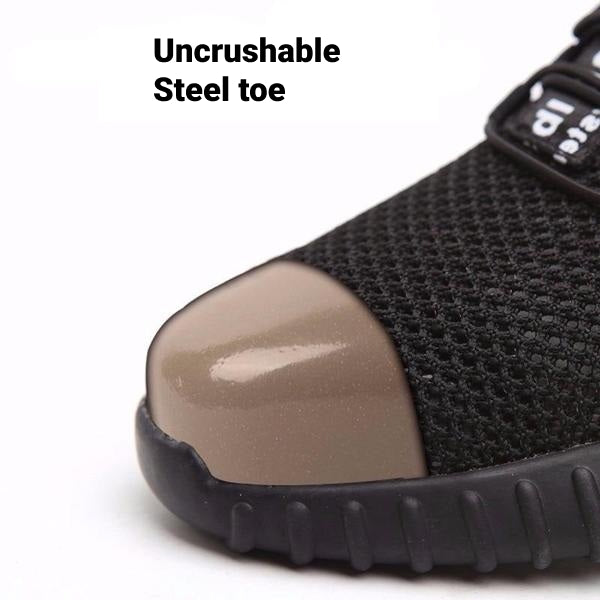 Men's Safety Shoes with Protective Steel Toe Cap