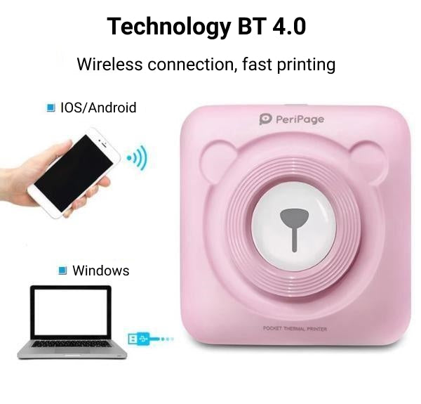 Portable Bluetooth Printer  - PeriPage™
