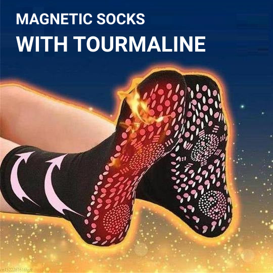 Magnetic Self-Heating Socks