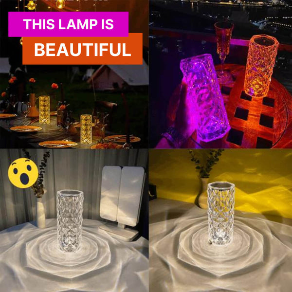 Wireless Rechargeable USB Table Lamp