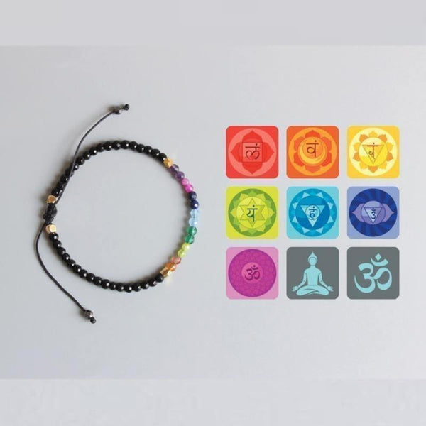 7 chakras and 12 chakras bracelet