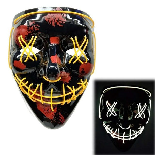 Halloween Glow Mask "The Purge"