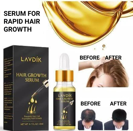 Hair Growth Serum with Plant Based Biotin